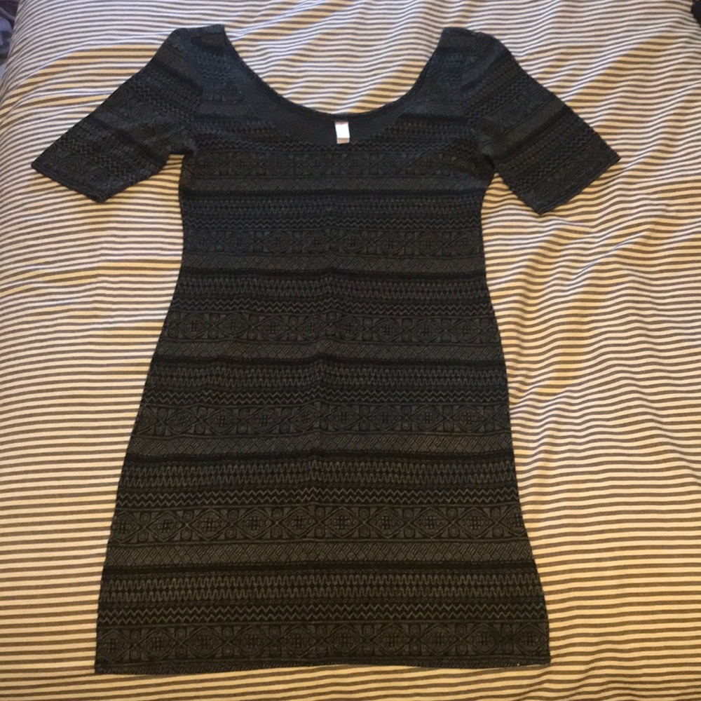 Black/Grey Dress